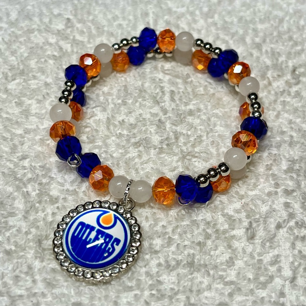 Edmonton Oilers bracelet - Picture 6 of 6